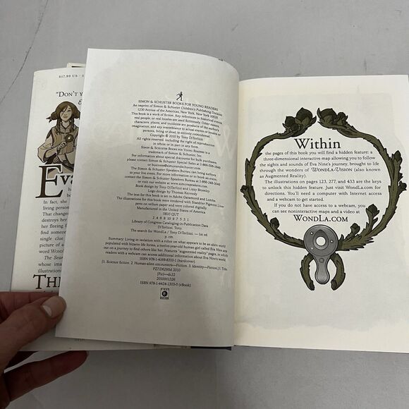 The Search for WondLa Tony DiTerlizzi Hardcover Fantasy Sci-Fi Adventure Fiction - Picture 8 of 12